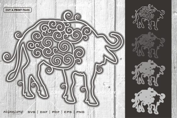 Buffalo Mandala Vector 3D Layered 5: A Practical Evaluation for Digital Designers