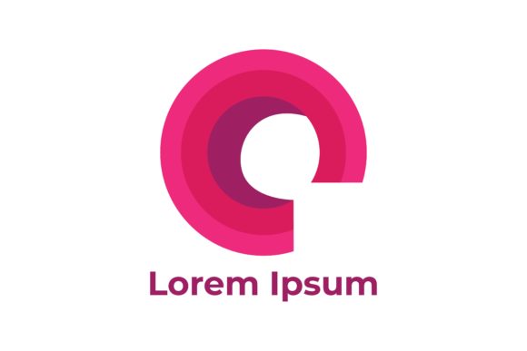 Business Logo Concept C Shape 3D for Modern Branding