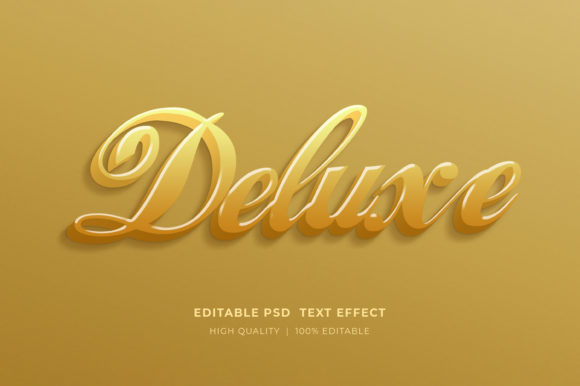 Deluxe 3D Editable Style Text Effect for Premium Designs