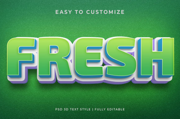 Reviewing the Fresh 3d Text Style Effect PSD for Professional Design Workflows