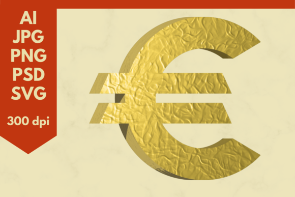 The Strategic Value of a 3D Euro Icon Gold in Modern Digital Branding